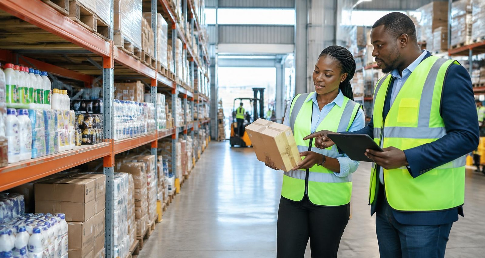 Commerce en entrepôt au Cameroun